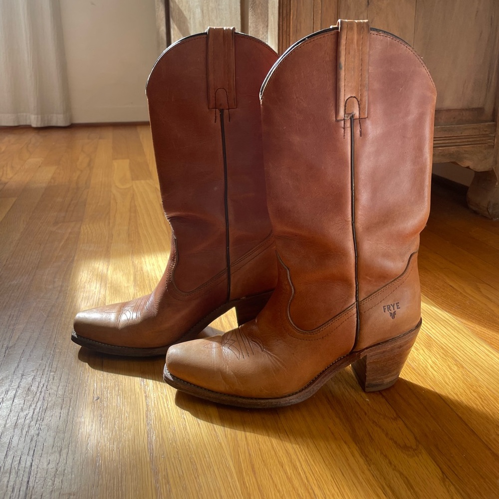 Vintage Frye Cowgirl Boots